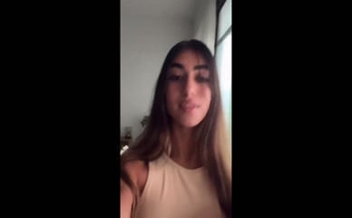 Lia Barlev Hard Nipple Slip