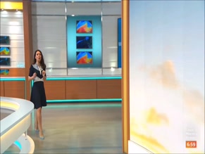 Laura Tobin's Legs and Skirts on ITV Weather